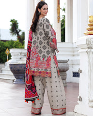 Charizma - Winter 3PC Karandi Digital Print Dress - KP33400