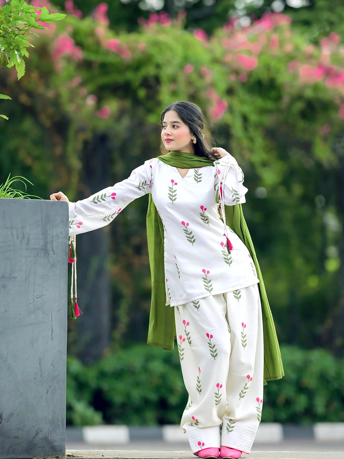 zainabzara-3 piece Lawn frock style Printed suit -KP1253