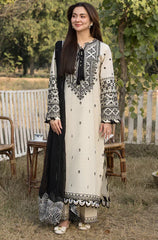 Allys - 3PC Lawn Embroidered Suit - kp1081