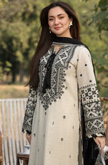 Allys - 3PC Lawn Embroidered Suit - kp1081