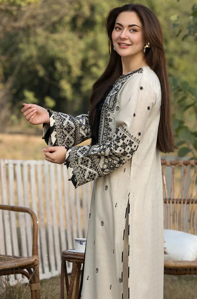 Allys - 3PC Lawn Embroidered Suit - kp1081