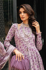 KP791-3 Piece Unstitched Digital Printed Airjet Lawn Suit
