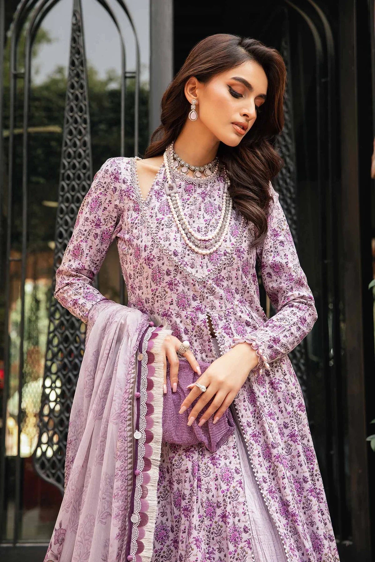 KP791-3 Piece Unstitched Digital Printed Airjet Lawn Suit