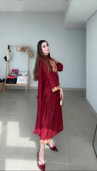Dyot - Summer 3PC Lawn Embroidered Suit - kp1124