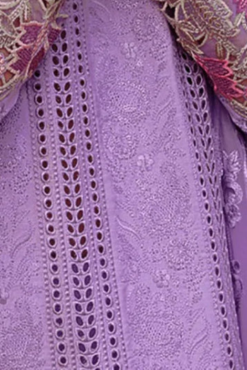 KP1063 - Saira Rizwan 3PC Lawn Chickenkari Embroidered Suit