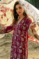 image - 3PC Lawn Embroidered Suit - kp1086