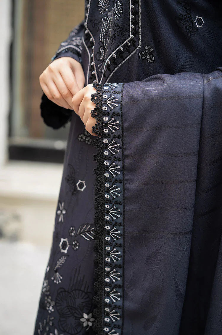 Libass - Winter 3PC Dhanak Embroidered Suit - kp3382
