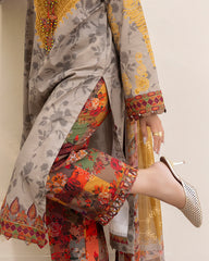 CHARIZMA - Summer 3PC Lawn Digital Print Dress - KP1186