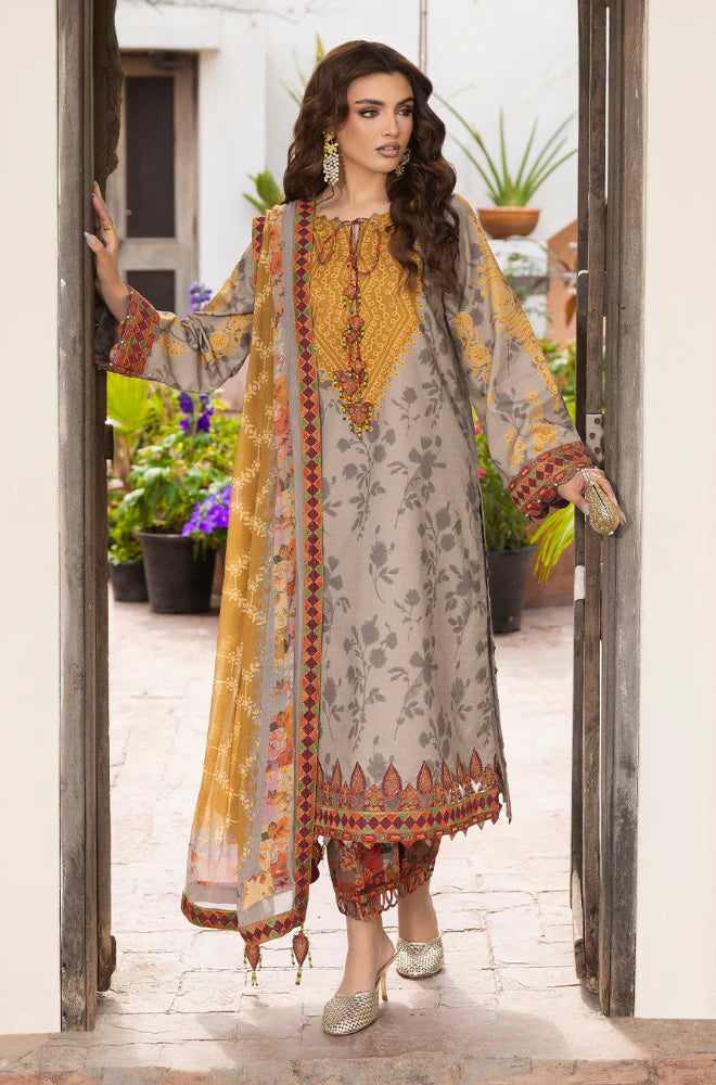 CHARIZMA - Summer 3PC Lawn Digital Print Dress - KP1186