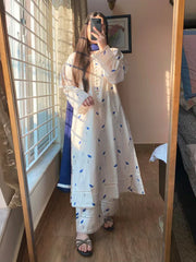 Khaadi - Summer 3PC Lawn Digital Print Dress - KP1148