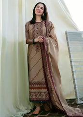 Florent - Winter 3PC Dhanak Embroidered Suit - kp3346