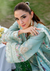 Elaf - Summer 3PC Lawn Chikenkari Embroidered Shirt - KP1137