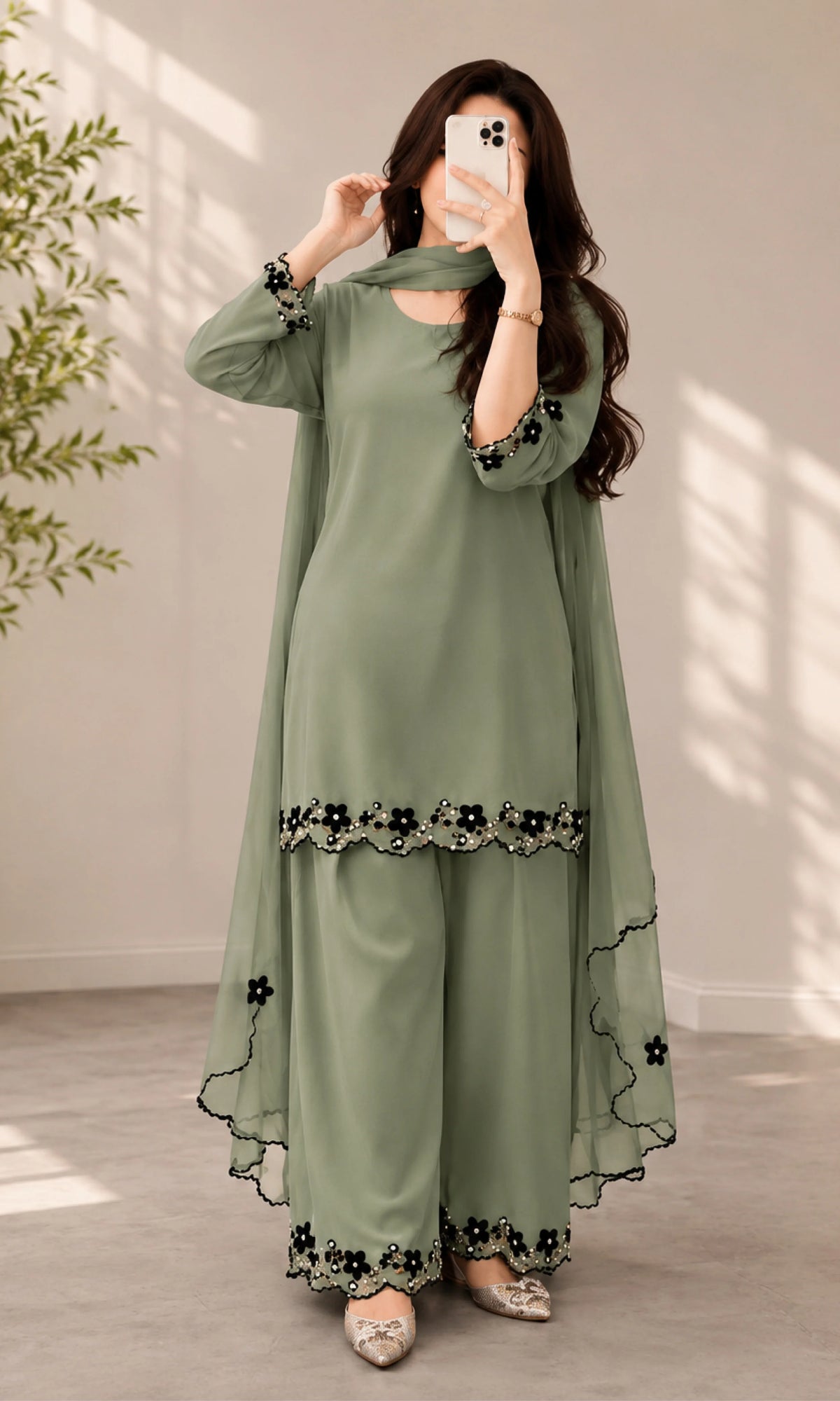 zainabzara-Summer-3PC Lawn Embroidered Suit - kp1250